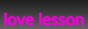love lesson